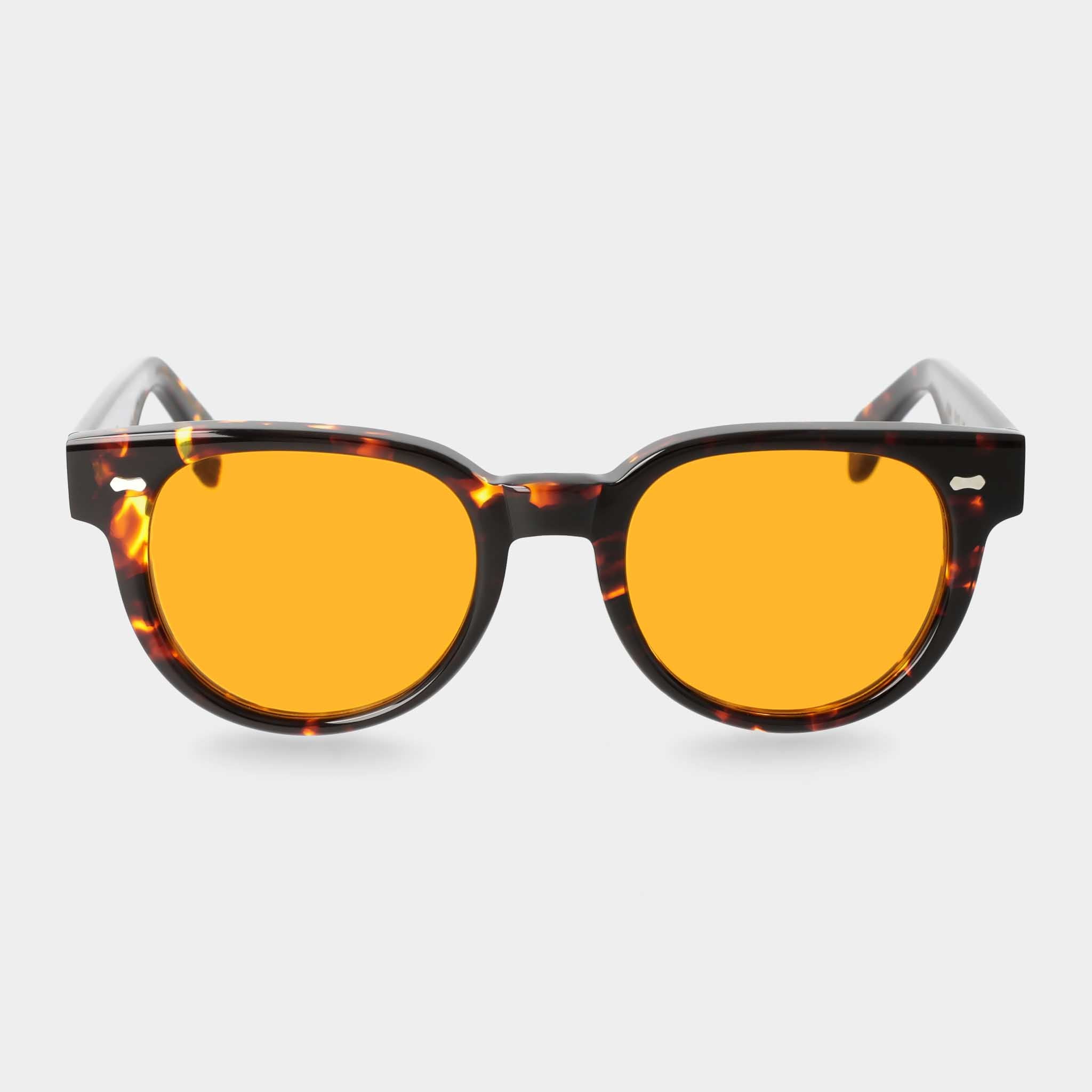 Gelbe Sonnenbrille mit TBD Eyewear Welt grünen | Gläsern