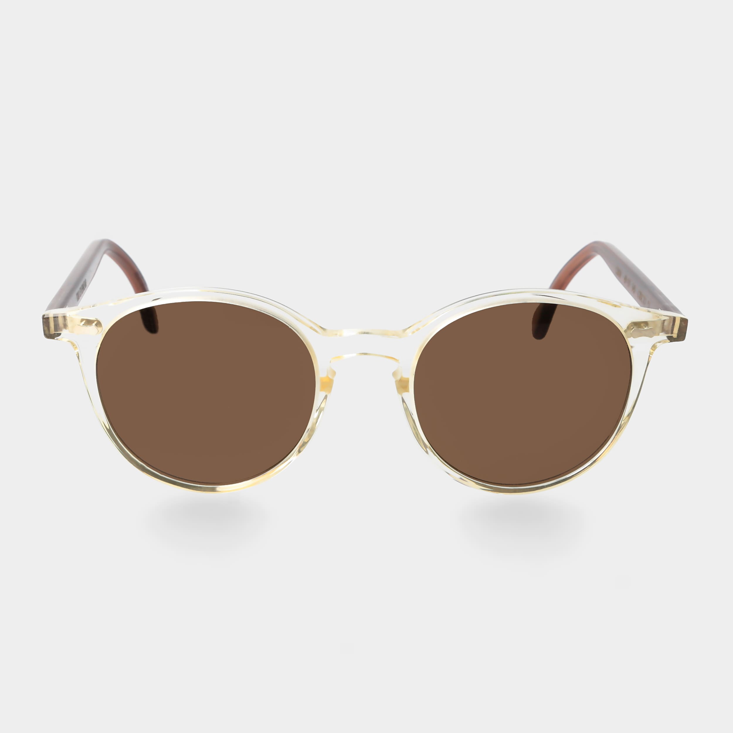 Sunglasses with Brown Lenses, handmade Eyewear | in TBD Italy