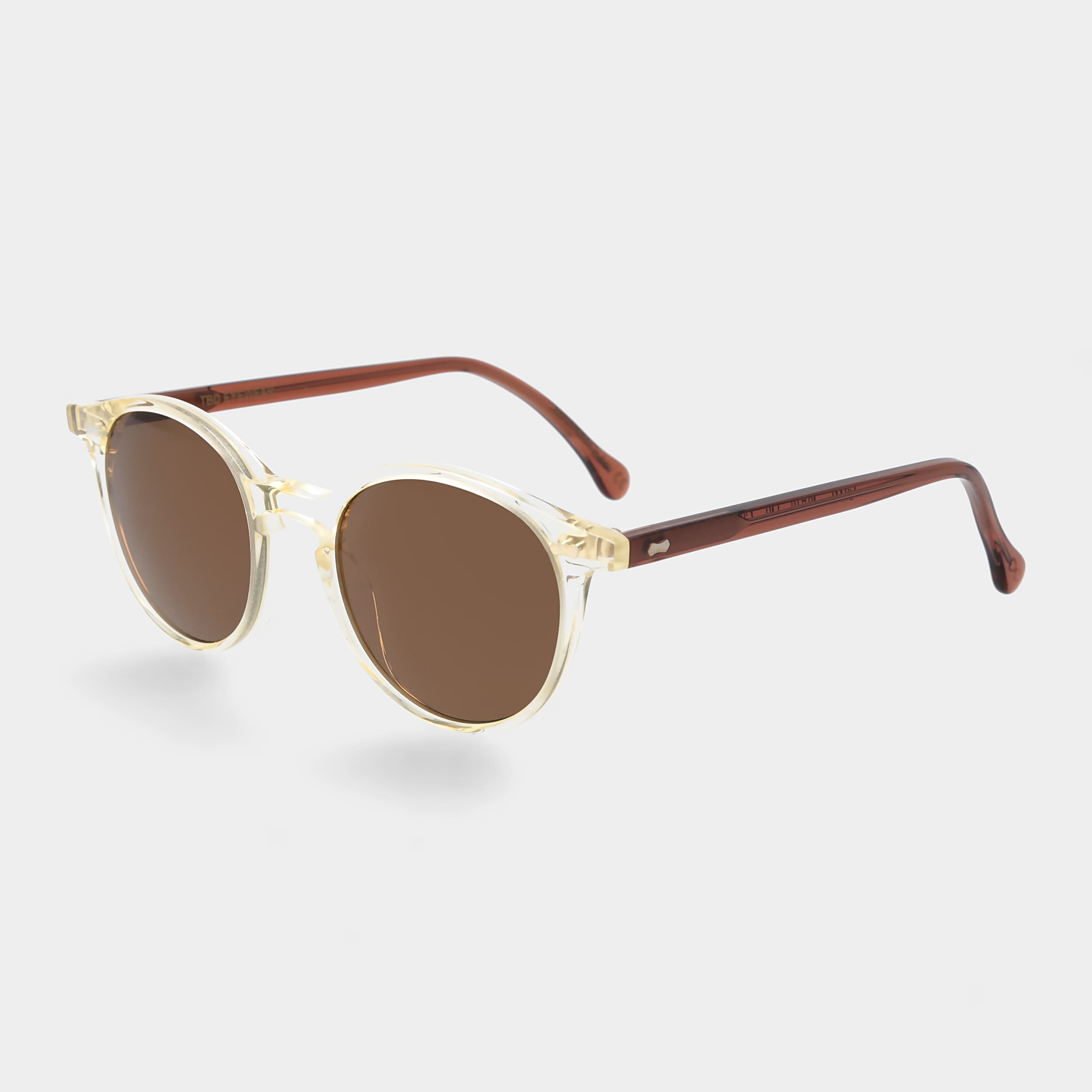Italy TBD Eyewear | with Brown in Lenses, handmade Sunglasses