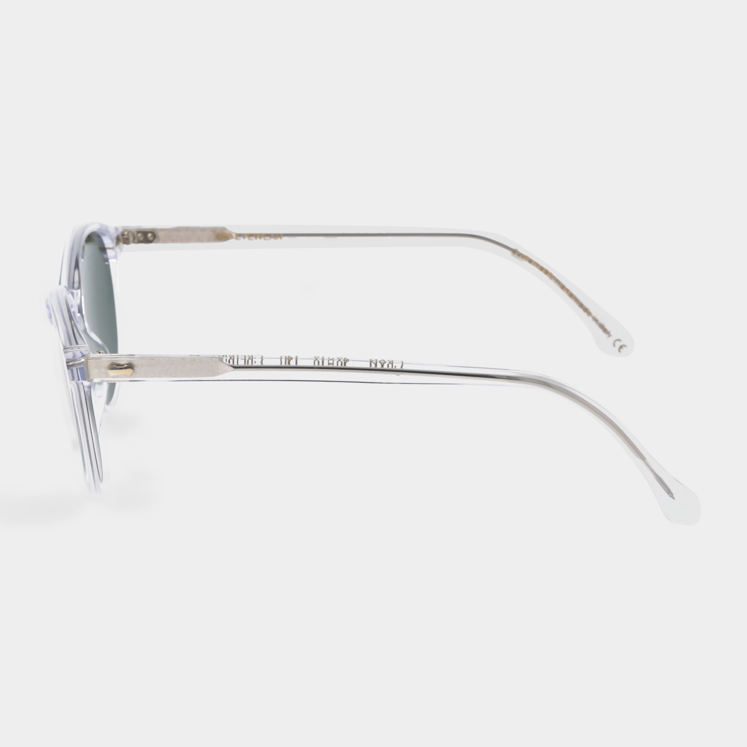 Sonnenbrille mit klarem Rahmen und TBD polarisierten Eyewear Gläsern 
