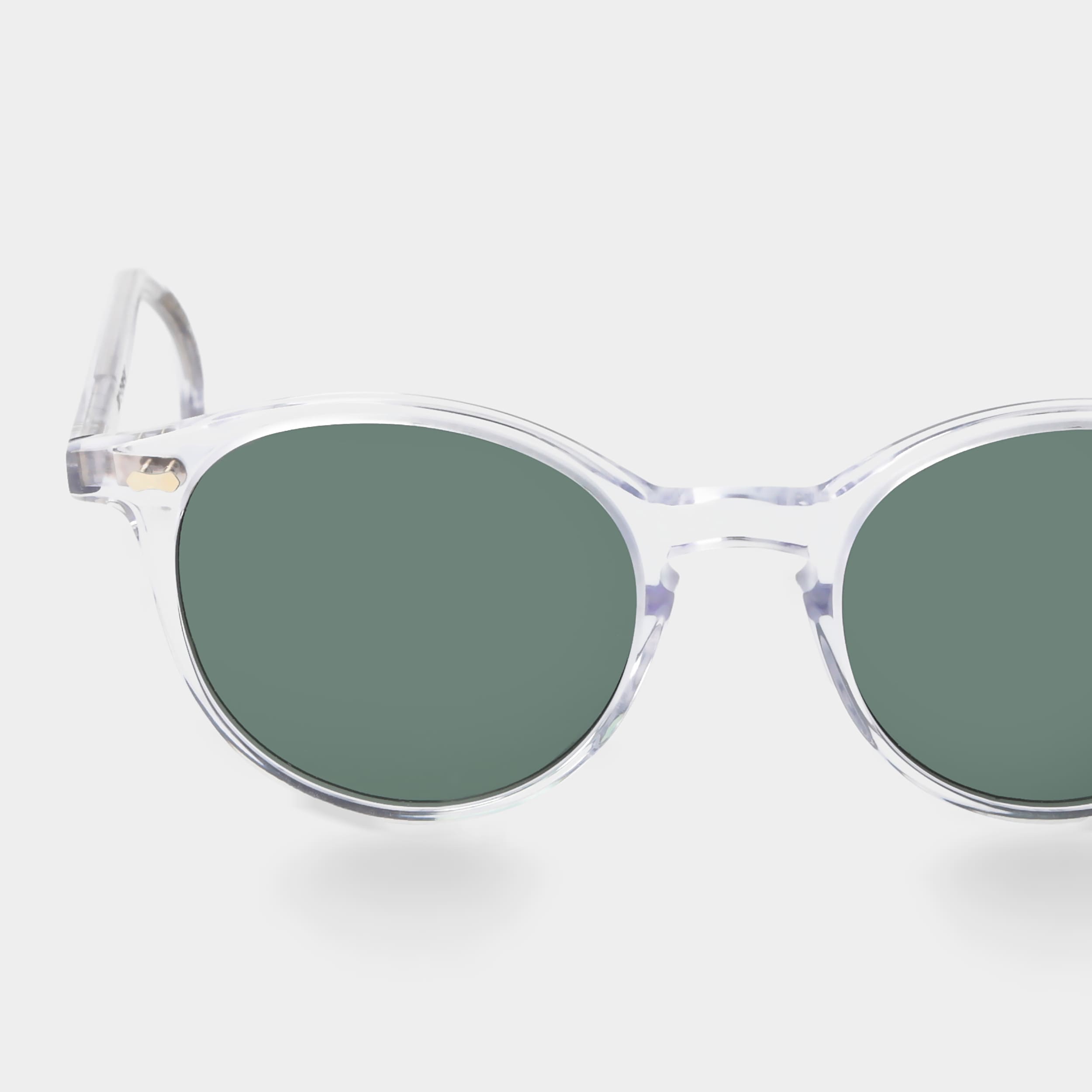 | Eyewear Sonnenbrille Gläsern TBD mit klarem Rahmen und polarisierten