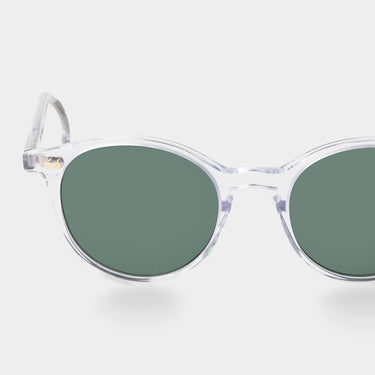Sonnenbrille mit Gläsern und polarisierten Rahmen klarem | Eyewear TBD